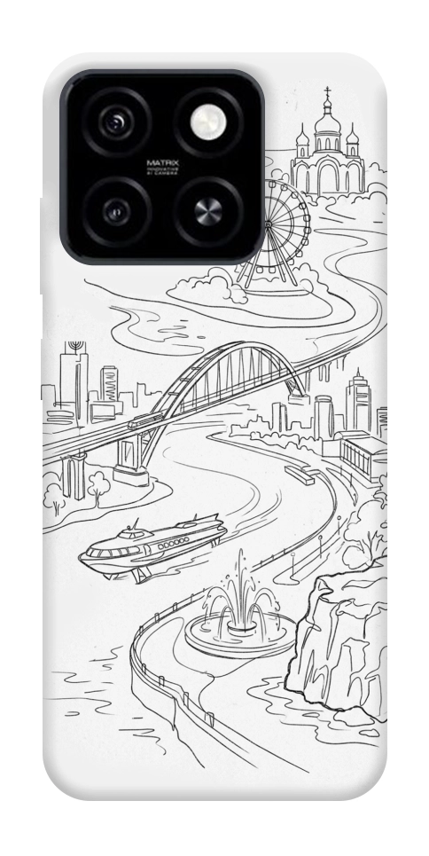 Чехол Dnipro spirit для ZTE Blade A55 4G