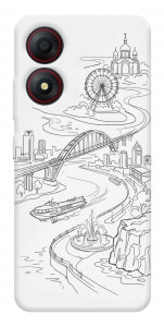 Чехол Dnipro spirit для ZTE Blade A34 4G