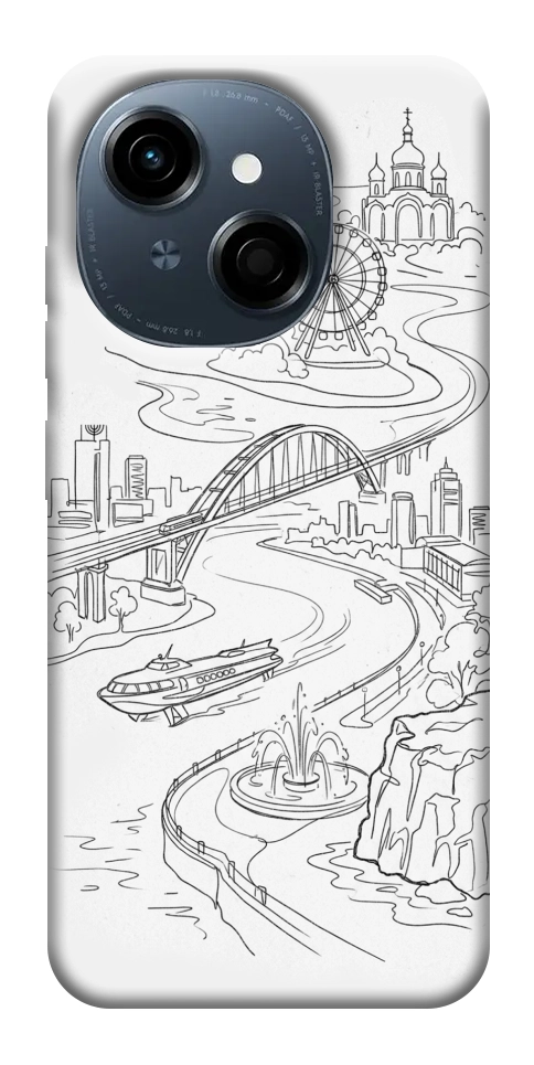 Чехол Dnipro spirit для TECNO Spark Go 1 (KL4)