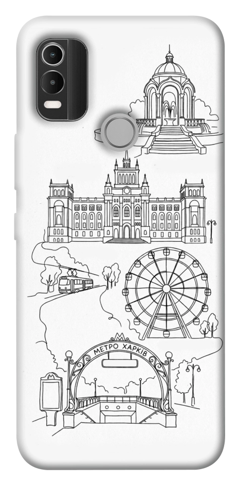 Чехол Kharkiv spirit для Nokia C21 Plus