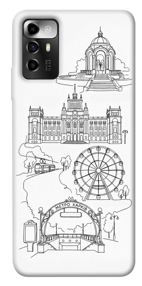 Чохол Kharkiv spirit для ZTE Blade V40 Vita