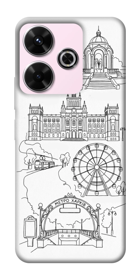 Чохол Kharkiv spirit для Xiaomi Redmi 13 4G