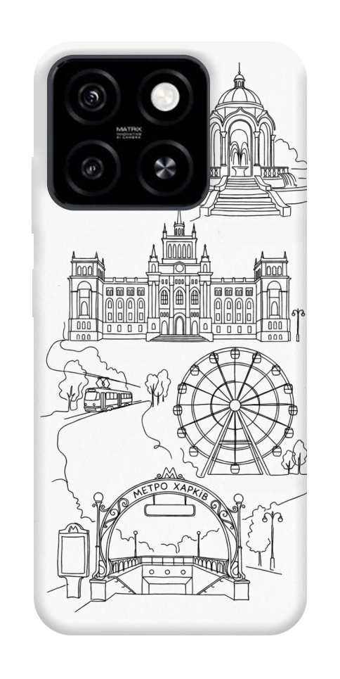 Чехол Kharkiv spirit для ZTE Blade A55 4G