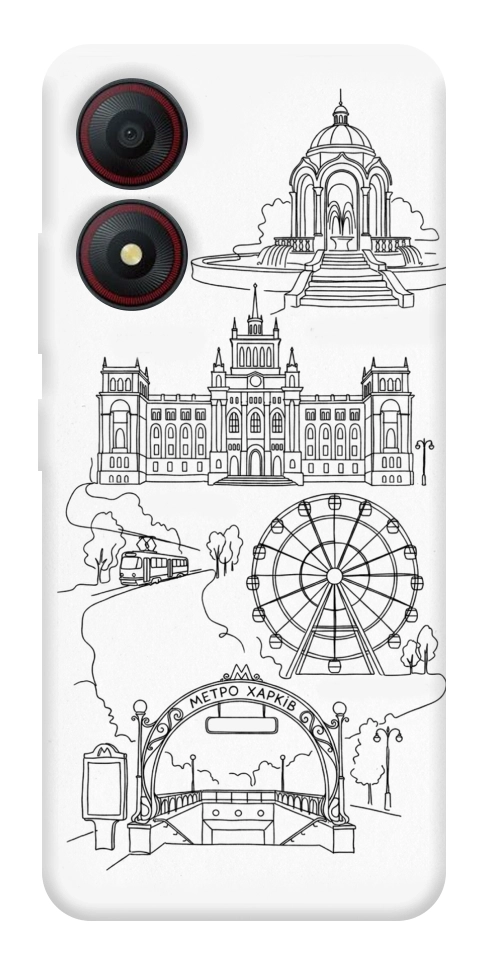 Чехол Kharkiv spirit для ZTE Blade A34 4G