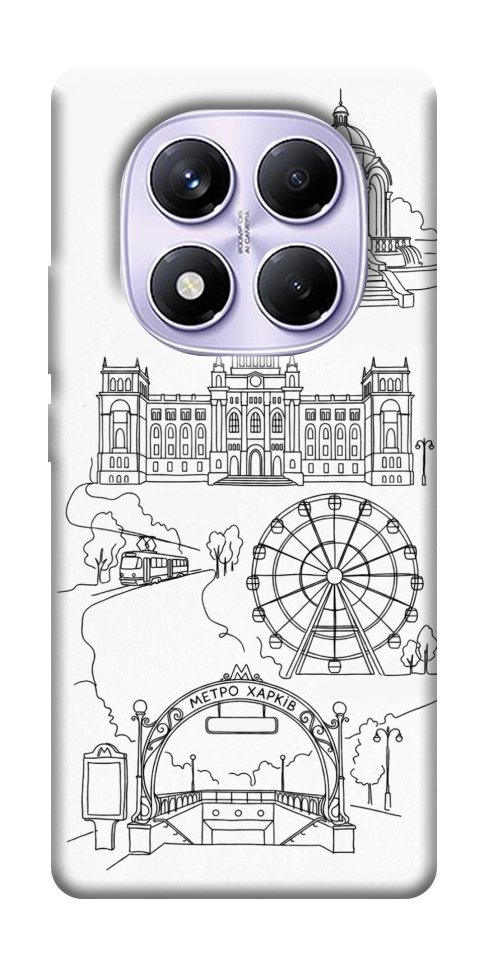Чехол Kharkiv spirit для Xiaomi Redmi Note 14 Pro 4G