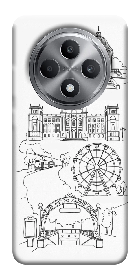 Чехол Kharkiv spirit для Oppo Reno 12 F 4G