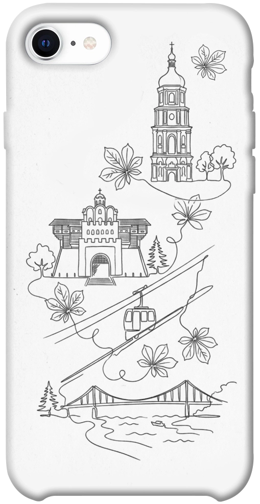 Чехол Kyiv spirit для iPhone SE (2020)