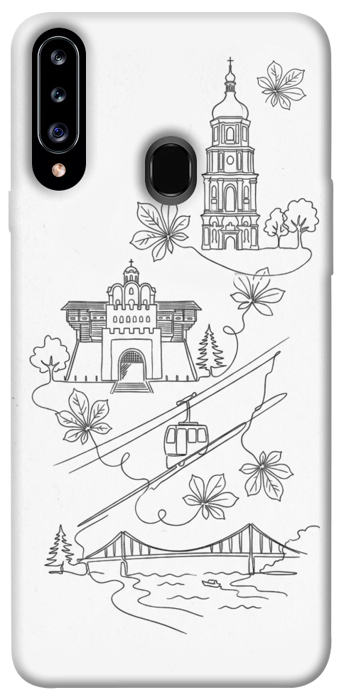 Чехол Kyiv spirit для Galaxy A20s (2019)