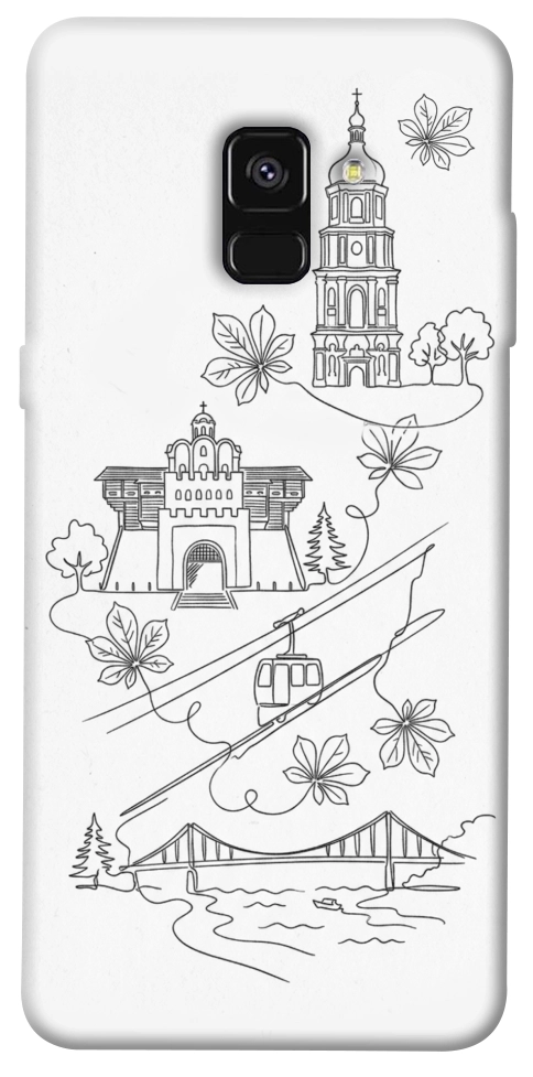 Чехол Kyiv spirit для Galaxy A8 (2018)
