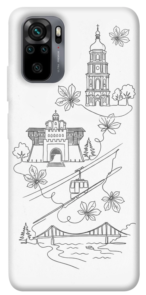 Чехол Kyiv spirit для Xiaomi Redmi Note 10