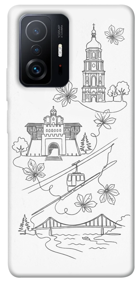 Чохол Kyiv spirit для Xiaomi 11T