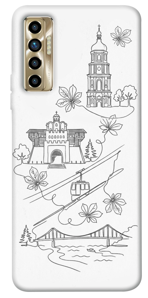 Чехол Kyiv spirit для TECNO Camon 17P