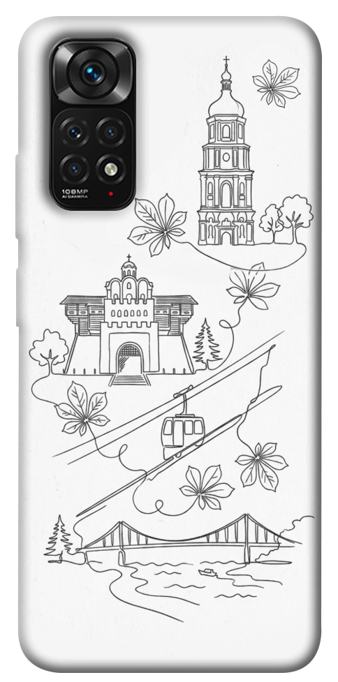 Чохол Kyiv spirit для Xiaomi Redmi Note 11 (Global)