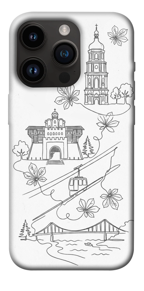 Чохол Kyiv spirit для iPhone 14 Pro