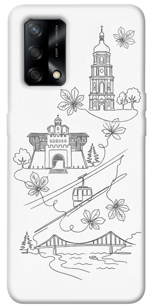 Чохол Kyiv spirit для Oppo F19