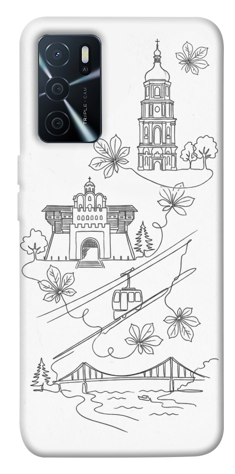 Чохол Kyiv spirit для Oppo A16