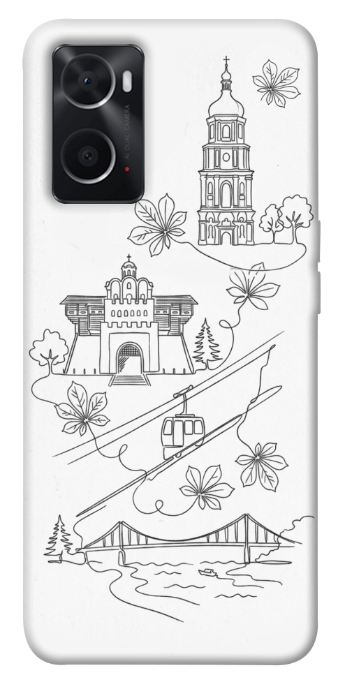 Чохол Kyiv spirit для Oppo A76 4G