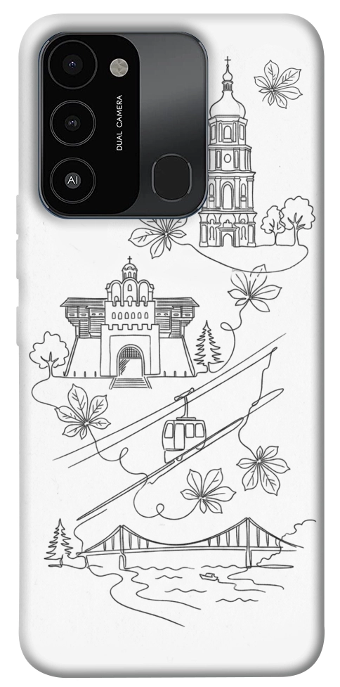 Чохол Kyiv spirit для TECNO Spark 8C