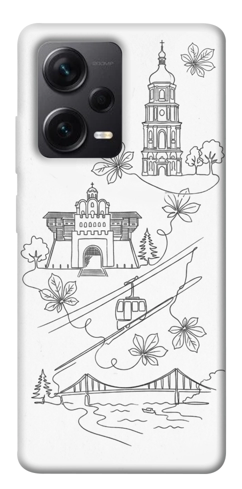Чехол Kyiv spirit для Xiaomi Redmi Note 12 Pro+