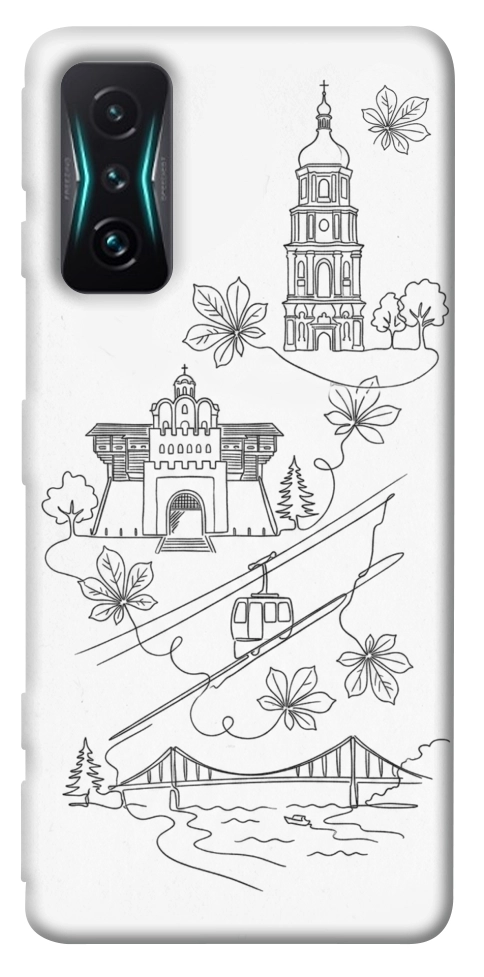 Чохол Kyiv spirit для Xiaomi Redmi K50 Gaming