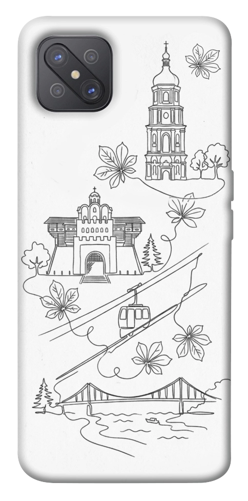 Чохол Kyiv spirit для Oppo A92s
