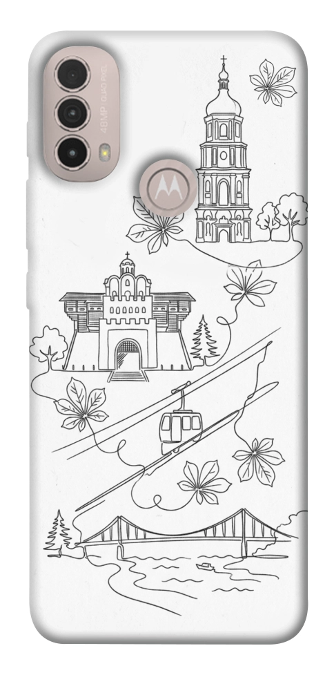 Чехол Kyiv spirit для Motorola Moto E40