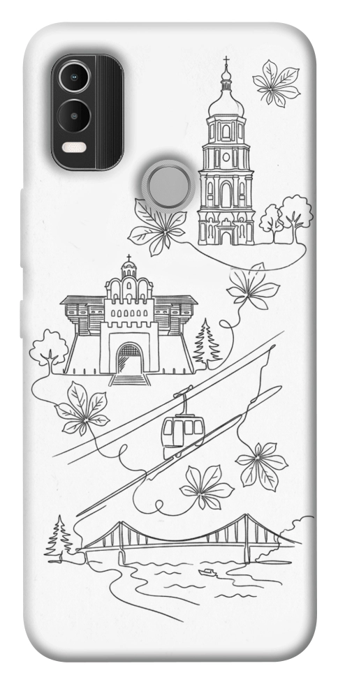 Чехол Kyiv spirit для Nokia C21 Plus