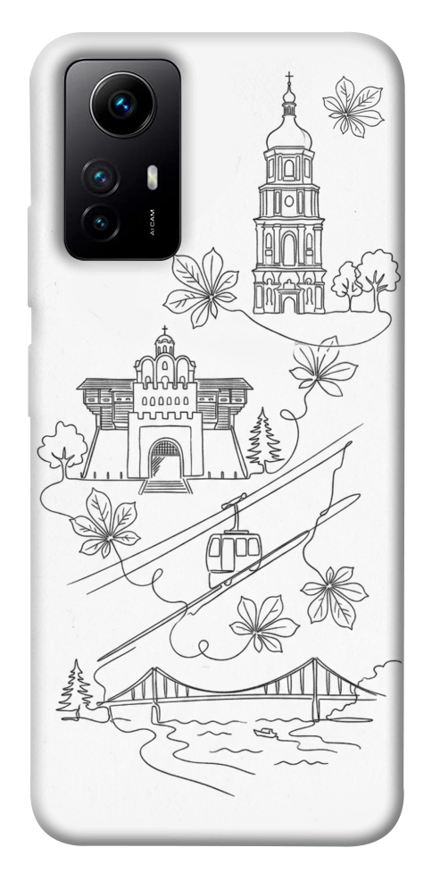 Чехол Kyiv spirit для Xiaomi Redmi Note 12S