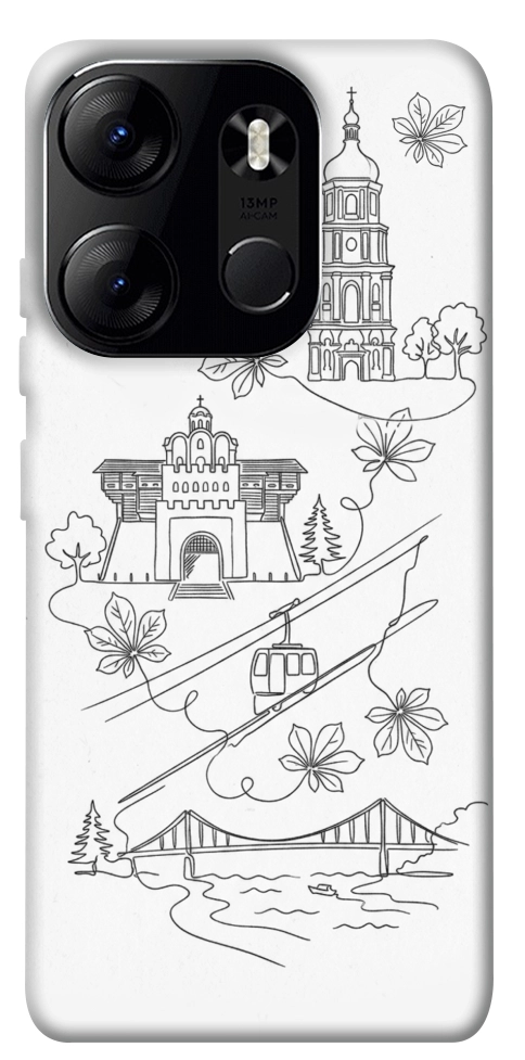 Чехол Kyiv spirit для Tecno Spark Go 2023