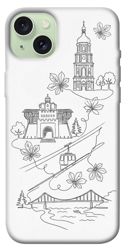 Чехол Kyiv spirit для iPhone 15 Plus