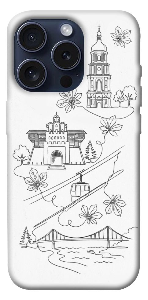 Чехол Kyiv spirit для iPhone 15 Pro