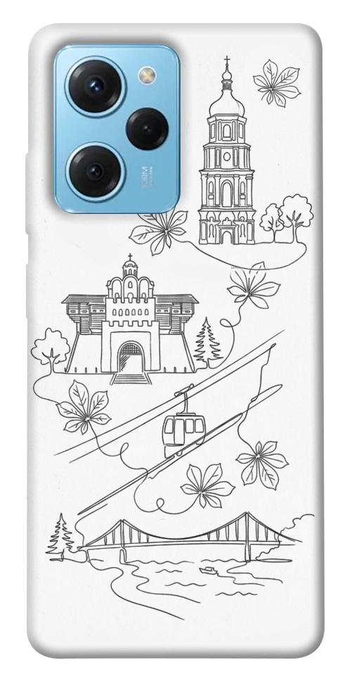 Чохол Kyiv spirit для Xiaomi Poco X5 Pro 5G