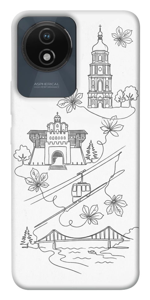 Чохол Kyiv spirit для Vivo Y02