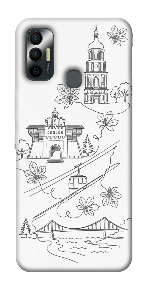 Чехол Kyiv spirit для TECNO Spark 7
