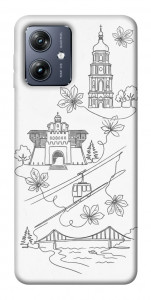 Чохол Kyiv spirit для Motorola Moto G54