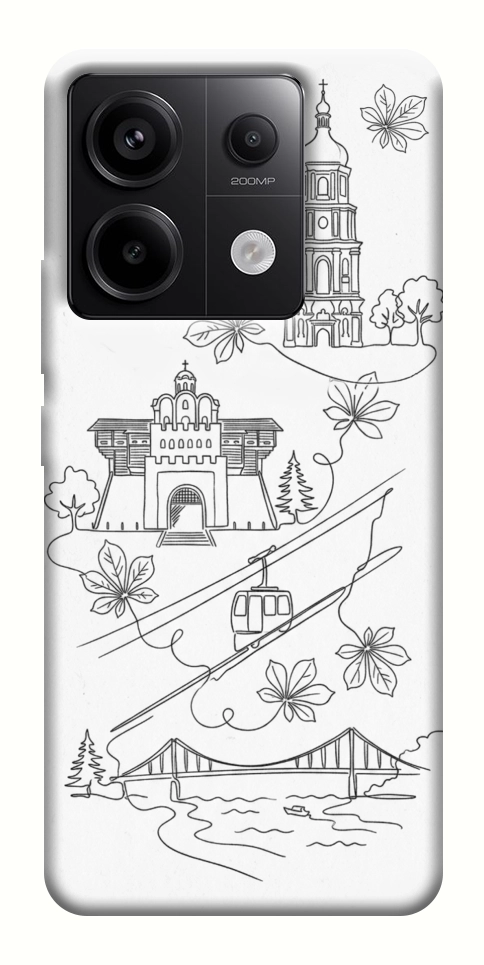 Чехол Kyiv spirit для Xiaomi Redmi Note 13 Pro 4G