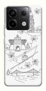 Чехол Kyiv spirit для Xiaomi Redmi Note 13 Pro 4G
