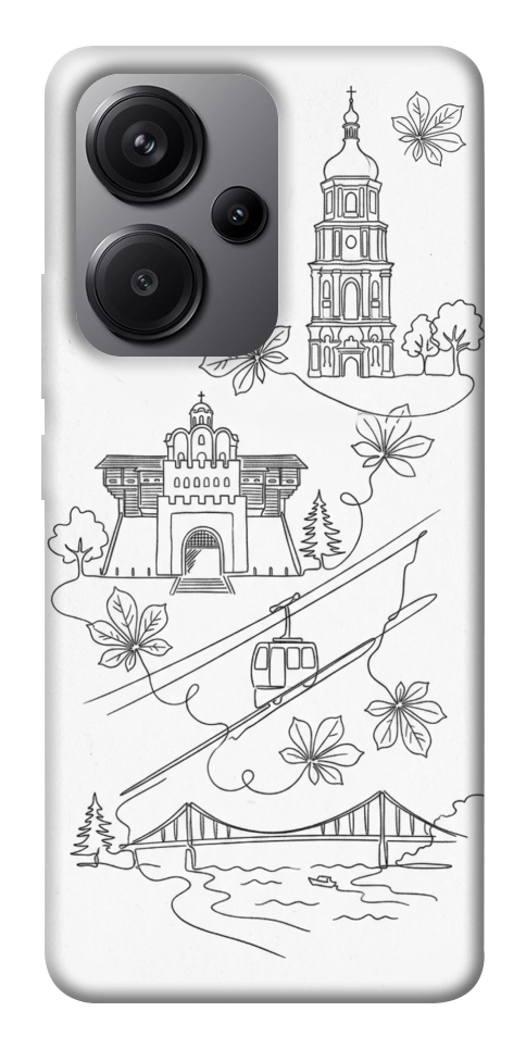Чехол Kyiv spirit для Xiaomi Redmi Note 13 Pro+