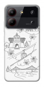 Чохол Kyiv spirit для ZTE Blade A54 4G