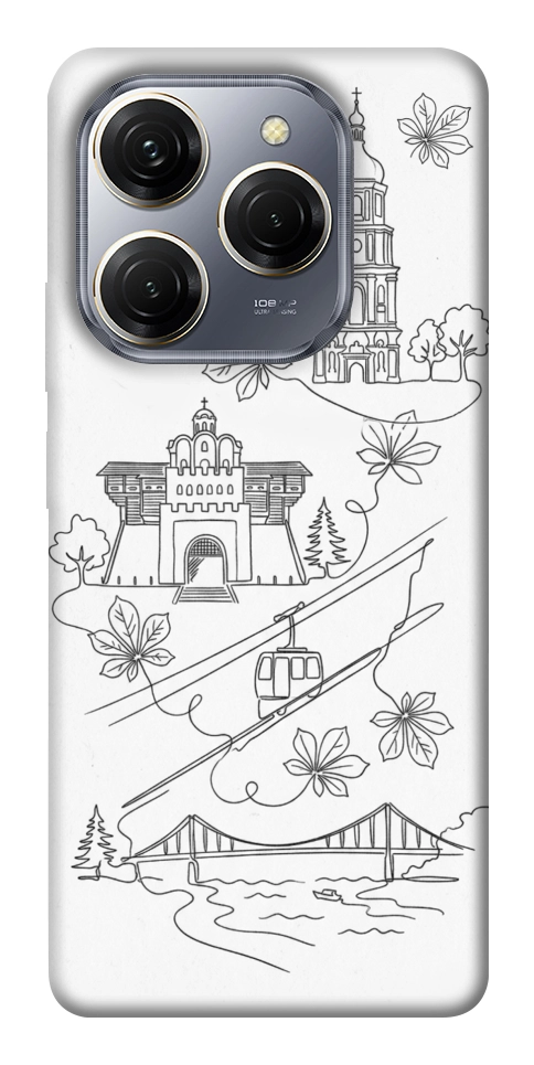 Чехол Kyiv spirit для TECNO Spark 20 Pro