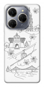 Чехол Kyiv spirit для TECNO Spark 20 Pro