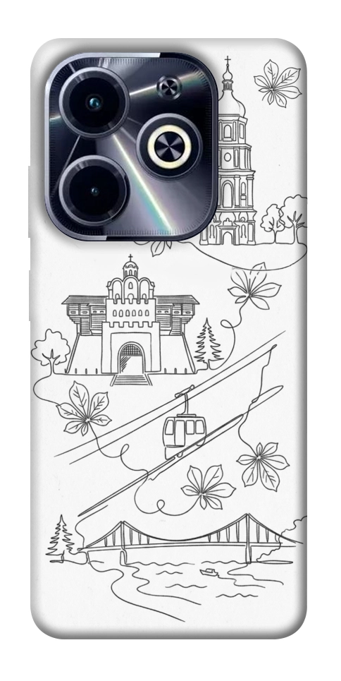 Чохол Kyiv spirit для Infinix Hot 40i