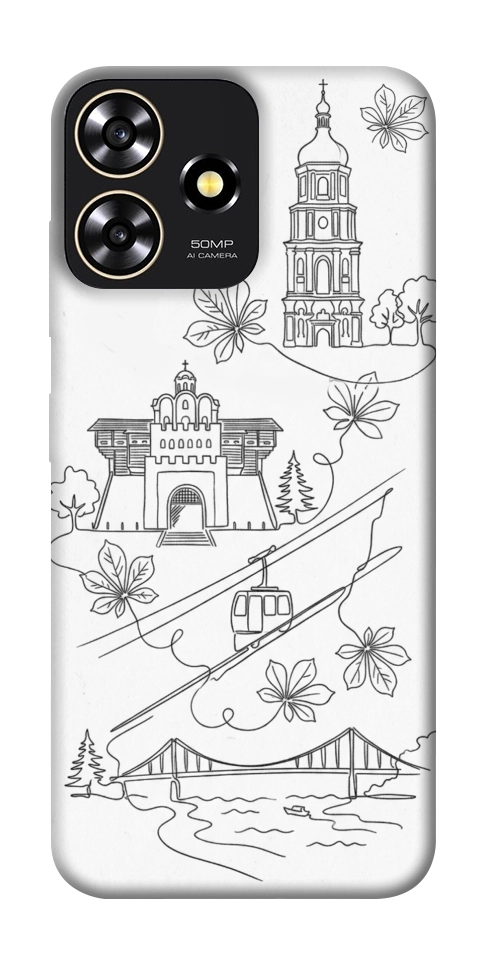 Чехол Kyiv spirit для ZTE Blade A73 4G