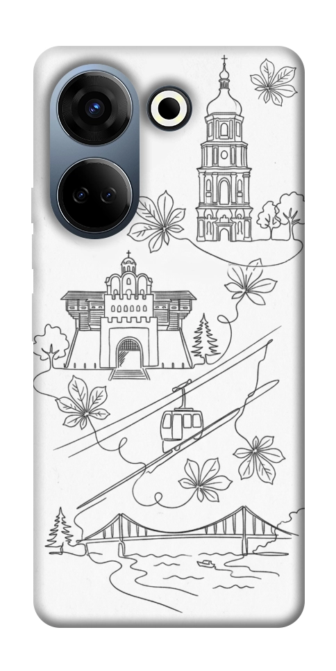 Чехол Kyiv spirit для TECNO Camon 20 Pro (CK7n)