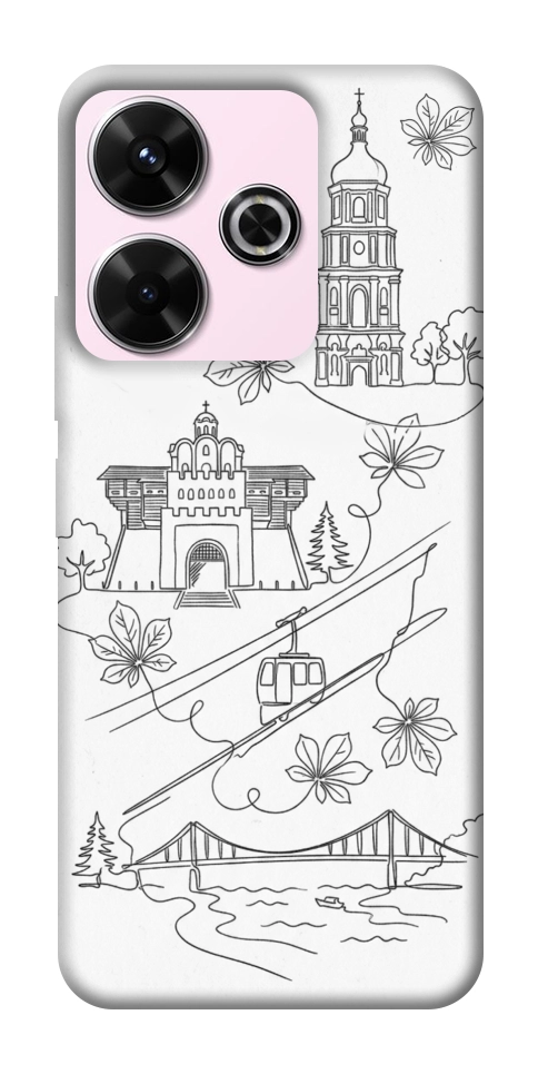 Чохол Kyiv spirit для Xiaomi Redmi 13 4G