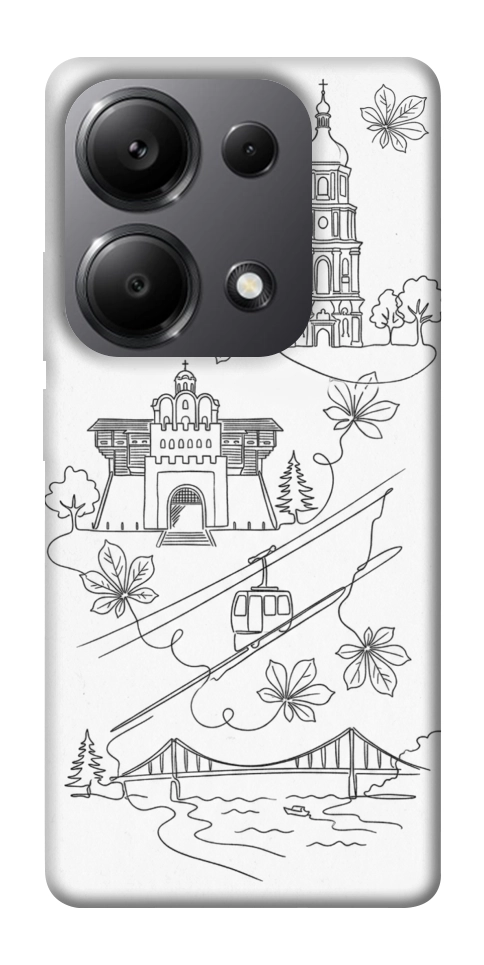 Чехол Kyiv spirit для Xiaomi Redmi Note 13 Pro 5G