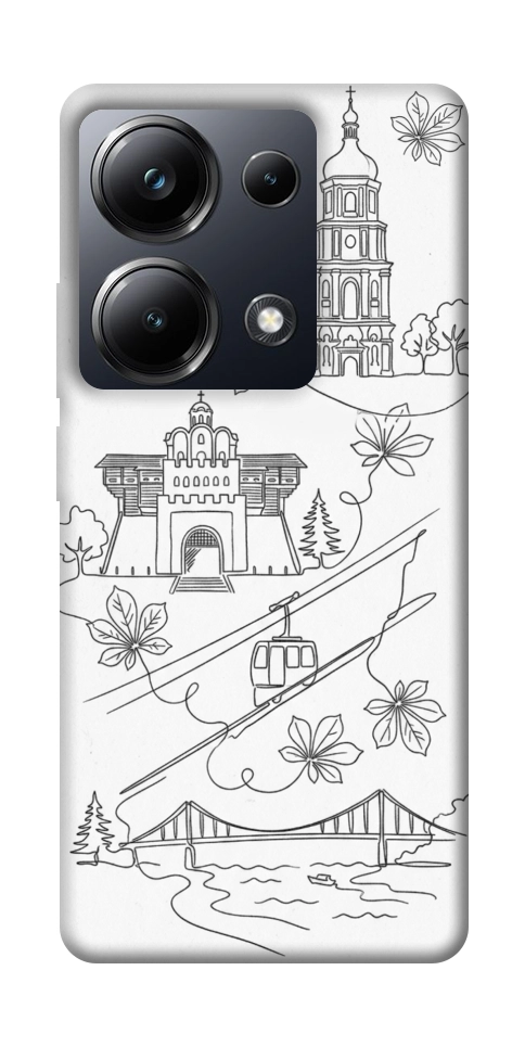 Чохол Kyiv spirit для Xiaomi Poco M6 Pro 4G