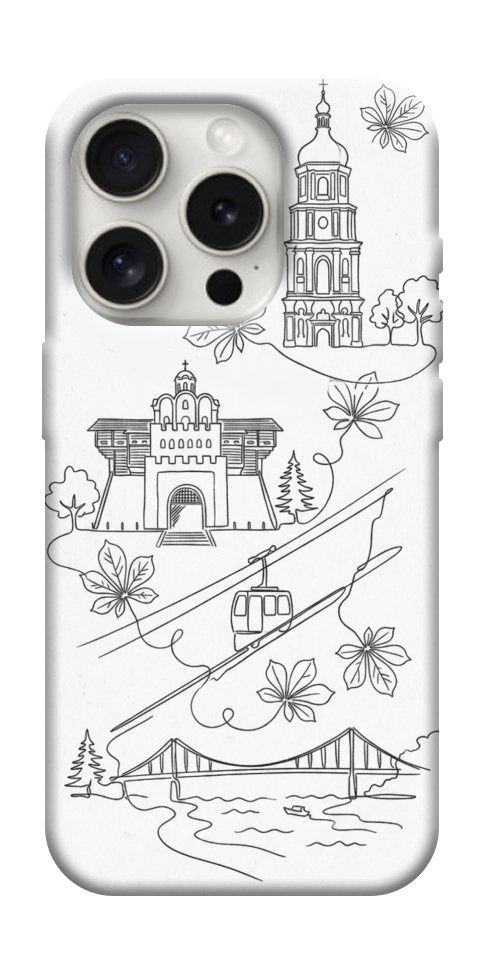 Чохол Kyiv spirit для iPhone 16 Pro