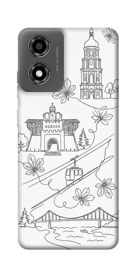 Чохол Kyiv spirit для Motorola Moto E14