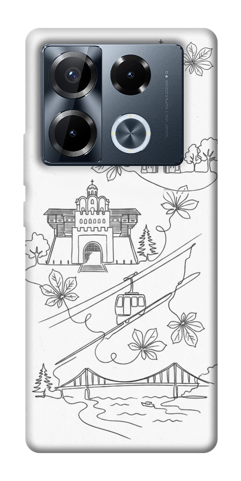 Чехол Kyiv spirit для Infinix Note 40 Pro 4G